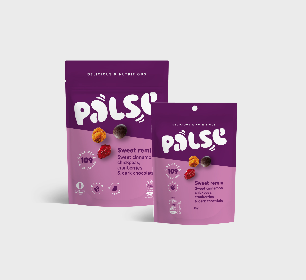  SWEET REMIX  Καραμελωμένα ρεβύθια, κράνμπερι & μαύρη σοκολάτα