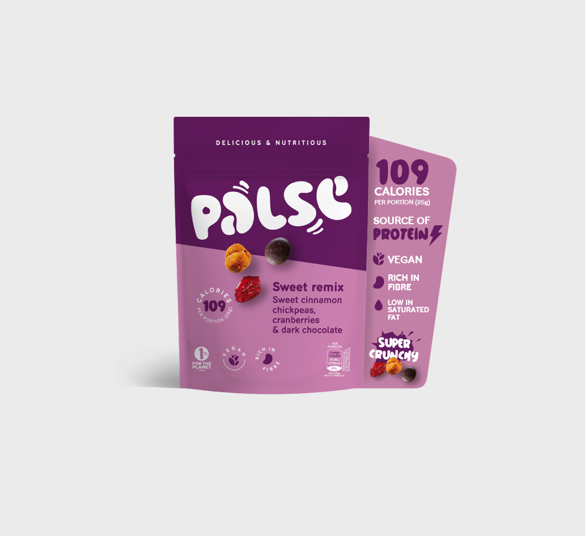   SWEET REMIX  Sweet cinnamon chickpeas, cranberries & dark chocolate